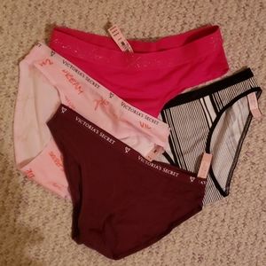 4 NWT Victoria secret panties
